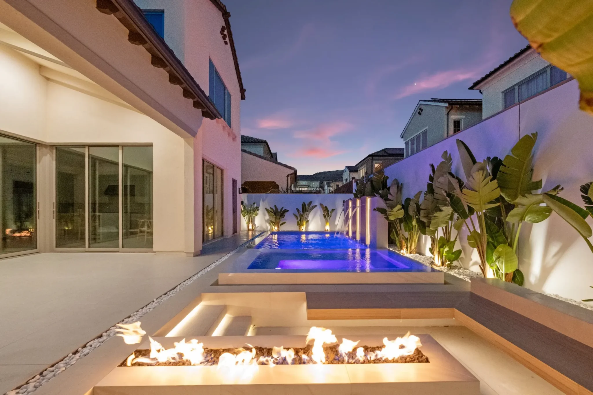 New Pool Construction Near Porter Ranch